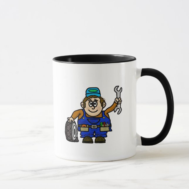 Mechanische Tasse von Männern (Anpassen!) (Rechts)