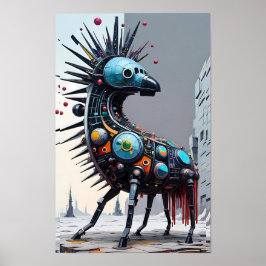 Mechanische Tierhaltung Poster