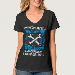 Mechanische Vorsichtsbehandlung Mechanische Repara T-Shirt
