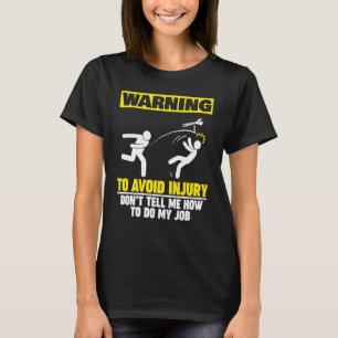 Mechanische Warnung sagt mir nicht, wie ich meine T-Shirt