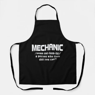 Mechanische Weihnachten Schürze