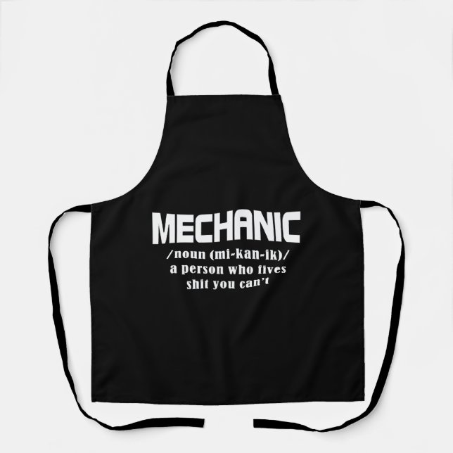 Mechanische Weihnachten Schürze (Vorderseite)