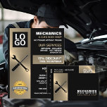 Mechanische Werkzeuge, Auto Mechanik/Reparatur Wer Flyer<br><div class="desc">Mechanische Werkzeuge,  Auto Mechanik & Reparaturen Werbung Flyer durch den Business Card Store.</div>