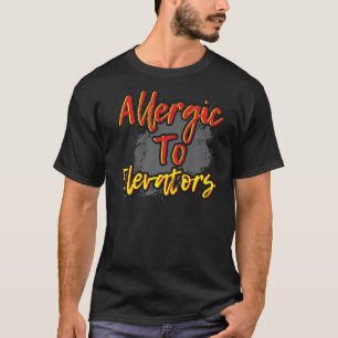 Mechanischer Aufzug mit allergischer Wirkung Männe T-Shirt