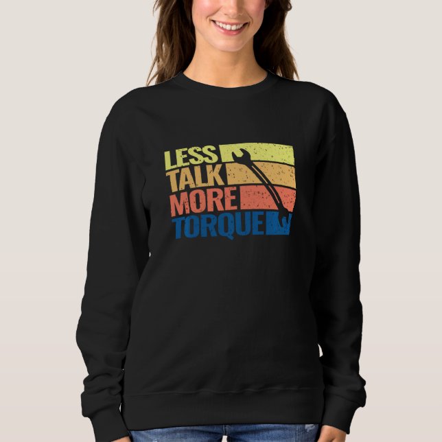 Mechanischer Auto-Torque-Ingenieur Sweatshirt (Vorderseite)