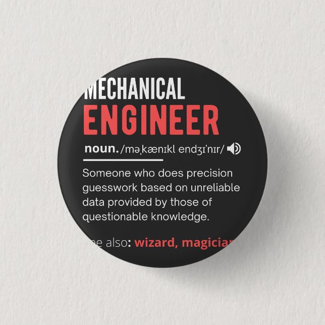 Mechanischer ENGINEER Button (Vorderseite)
