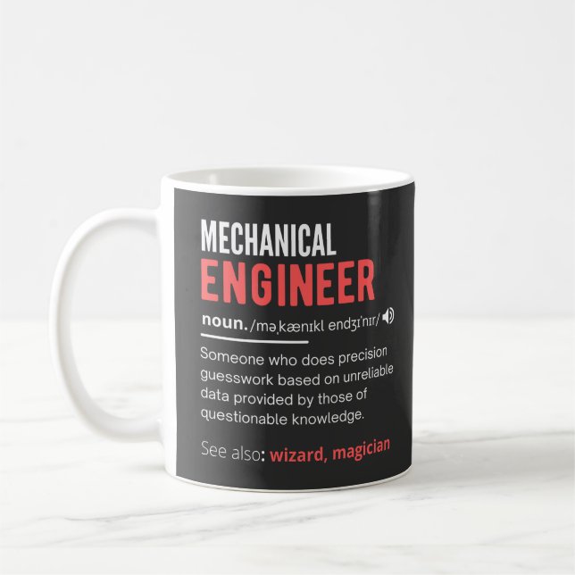 Mechanischer ENGINEER Kaffeetasse (Links)