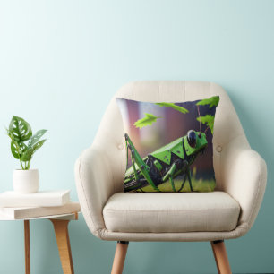 Mechanischer Grasshopper Kissen