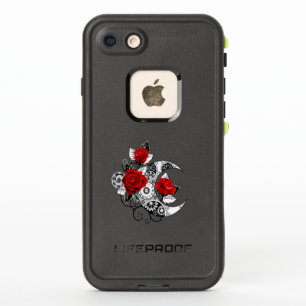 Mechanischer Halbmond mit Rote Rosen