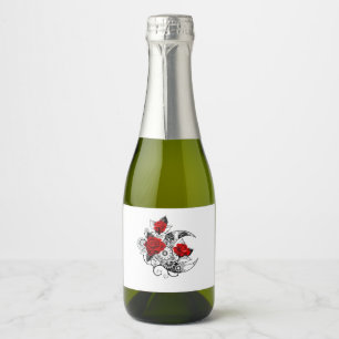Mechanischer Halbmond mit Rote Rosen