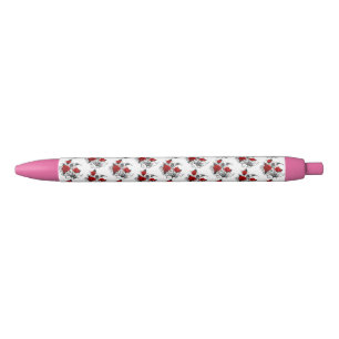 Mechanischer Halbmond mit Rote Rosen Kugelschreiber