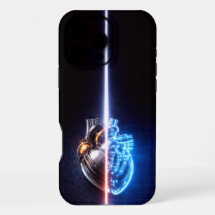 Mechanischer Herzplan iPhone 16 Pro Max Hülle