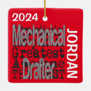 Mechanischer Hubschrauber Keramikornament