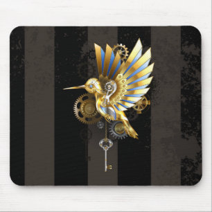 Mechanischer Hummingvogel Mousepad