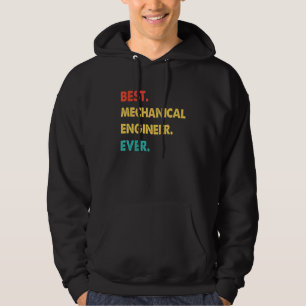 Mechanischer Ingenieur Retro Bester Mechanischer I Hoodie