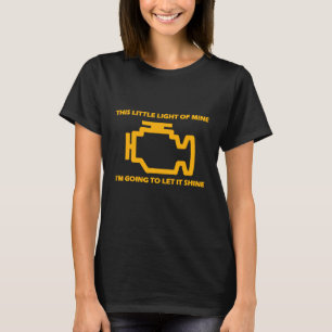 Mechanischer Karo Motor Licht dieses Licht von mir T-Shirt