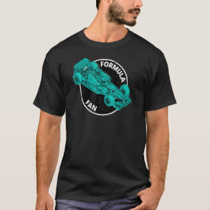 Mechanischer Motor des F-Fan-Rennwagens T-Shirt