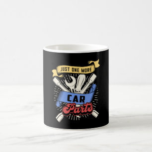Mechanischer Motor von Autos Mechanik Retro Funny  Kaffeetasse