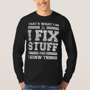 Mechanischer Vater für Männer Das ist, was ich mac T-Shirt