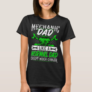 Mechanischer Vater Maschinengestänge für Garage Au T-Shirt