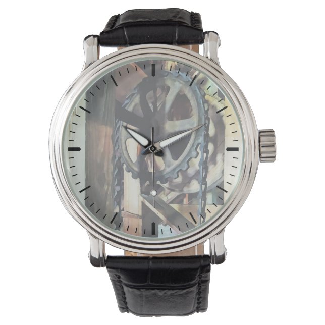 Mechanischer Vorteil Armbanduhr (Vorderseite)