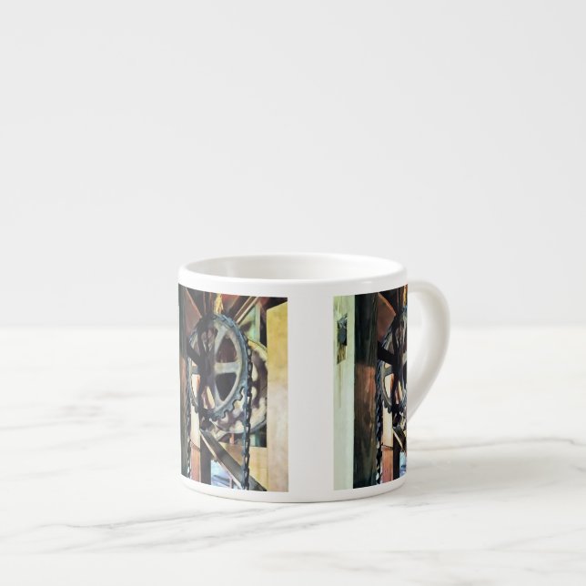 Mechanischer Vorteil Espressotasse (Vorderseite Rechts)