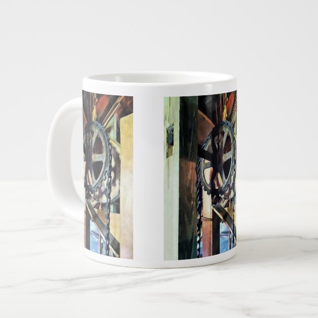 Mechanischer Vorteil Jumbo-Tasse (Vorderseite Links)