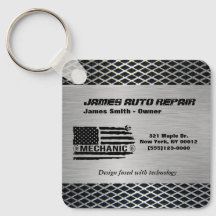Mechanisches amerikanisches Auto-Reparaturlogo