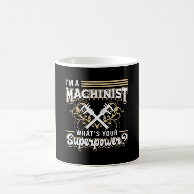 Mechanisches CNC-Maschinengeschenk Kaffeetasse (Mittel)