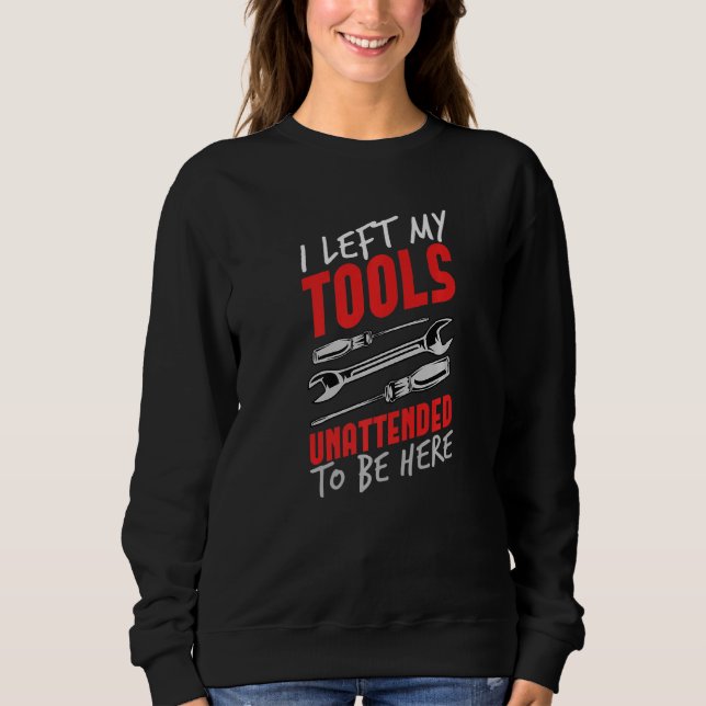 Mechanisches Dieselfahrzeug Fixieren Ich habe mein Sweatshirt (Vorderseite)