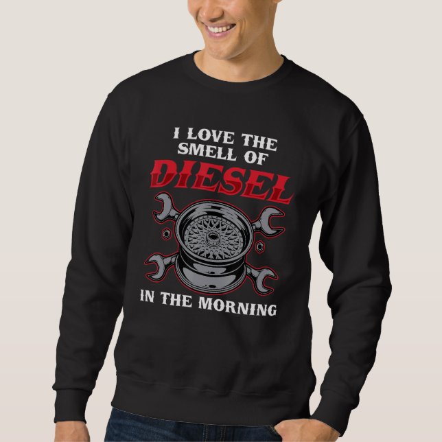 Mechanisches Fahrzeug zur Fixierung in Liebe des G Sweatshirt (Vorderseite)