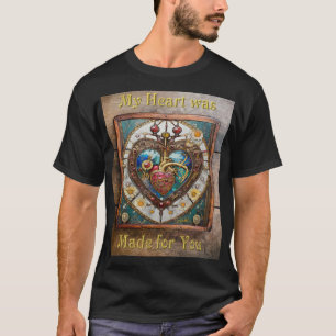 Mechanisches Herz Anatomische Steampunk-Serie T-Shirt