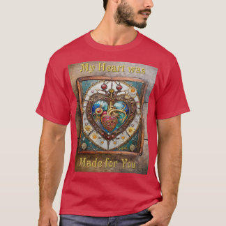 Mechanisches Herz Anatomische Steampunk-Serie T-Shirt