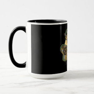 Mechanisches Kreuz - Steampunkstil Tasse