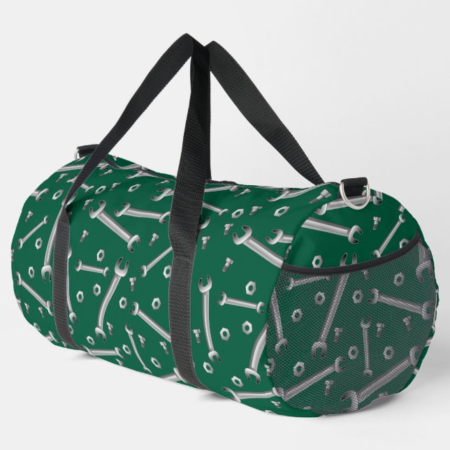 Mechanisches Schraubenmuster Duffle Bag (Rechte Ecke)