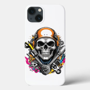 Mechanisches SkulliPhone/iPad Gehäuse Case-Mate iPhone Hülle