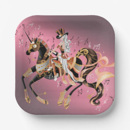 Mechanisches Steamphanspappe Pappteller