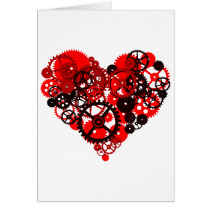 MECHANISCHES STEAMPUNK HERZ