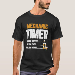 Mechanisches Timer Auto Mechanisches Bier T-Shirt