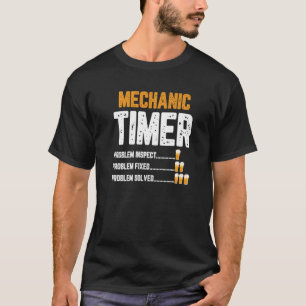 Mechanisches Timer Auto Mechanisches Bier T-Shirt
