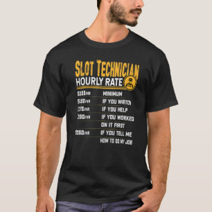 Mechanismus für den Stundenlotsenlot des Slottechn T-Shirt