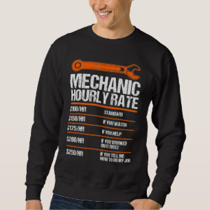 Mechanismus für die Bestimmung der Stundensätze be Sweatshirt
