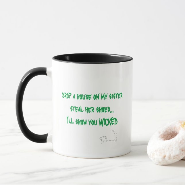 méchante soeur mug (Avec donut)