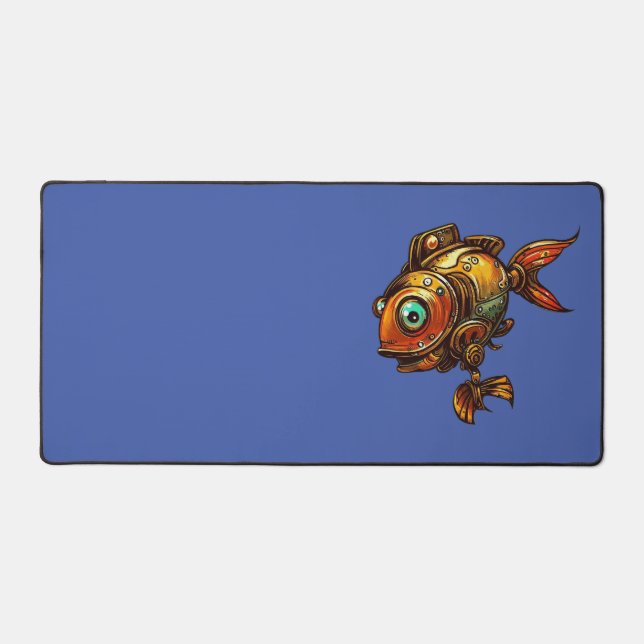 Mechfisch Schreibtischunterlage (Vorderseite)