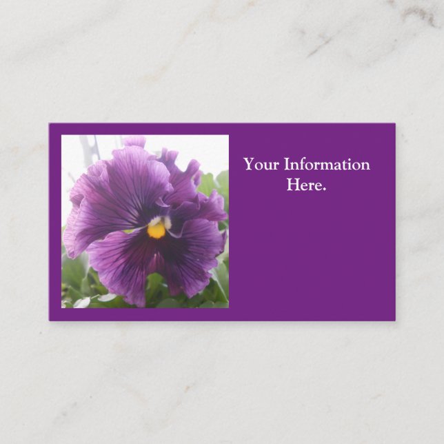 Mechtfeld Visitenkarte (Vorderseite)