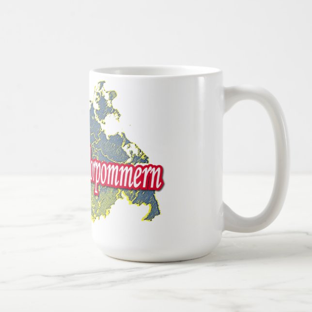 Mecklenburg-Vorpommern Kaffeetasse (Rechts)