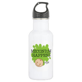 Meconium geschieht Wasser-Flasche Edelstahlflasche