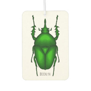 Mecynorhina torquata bug Cartoon zur Darstellung Autolufterfrischer