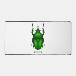 Mecynorhina torquata Käfer Cartoon-Illustration  Schreibtischunterlage
