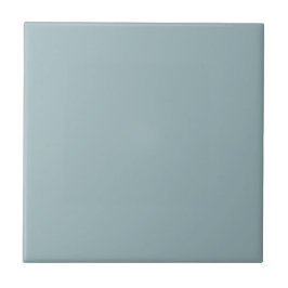 Med blue solid color fliese